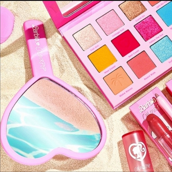 Colourpop x Malibu Barbie Full Size Hand Mirror - Picture 4 of 8